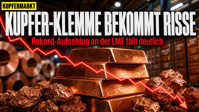Kupfer-Schock an der LME: Die Rekord-Klemme bekommt erste Risse