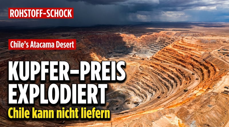 Kupfer-Schock aus Chile: Wenn der Gigant strauchelt, explodieren die Preise