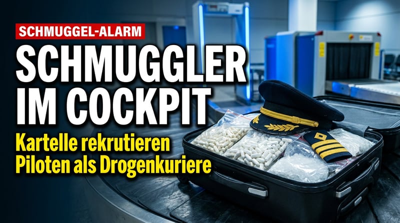 Kuriere im Cockpit: Drogenkartelle rekrutieren jetzt sogar Piloten