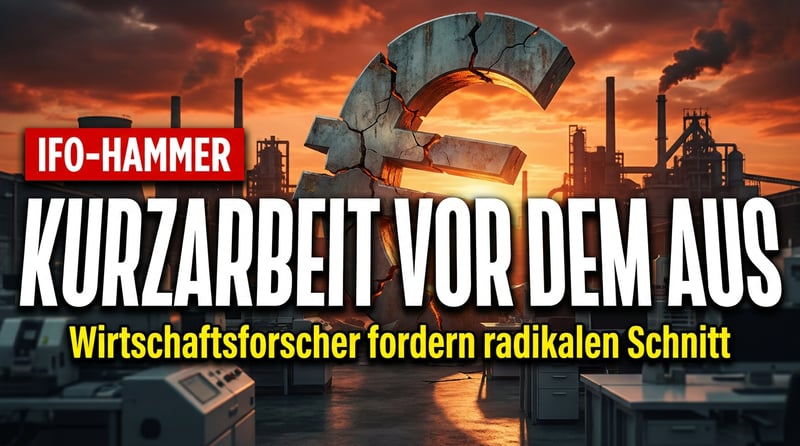 Kurzarbeitergeld auf dem Prüfstand: ifo-Institut fordert radikalen Schnitt – und greift nebenbei Ehegattensplitting und Rente an