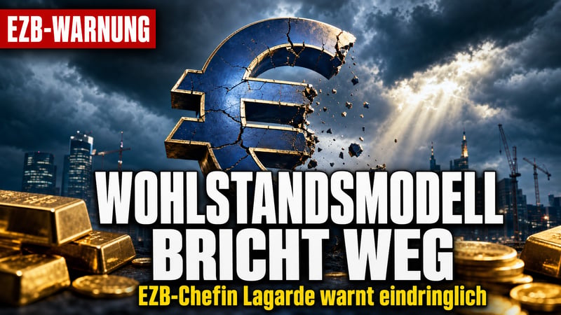 Lagarde warnt: Europas Wohlstandsmodell bricht weg!