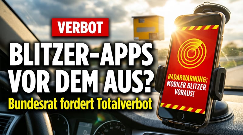 Länder fordern Totalverbot für Blitzer-Apps: Der nächste Schritt zur Überwachung des Bürgers?