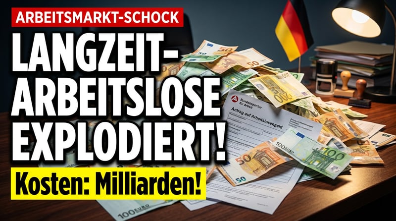 Langzeitarbeitslosigkeit bei Migranten explodiert: Fast Verfünffachung in zehn Jahren