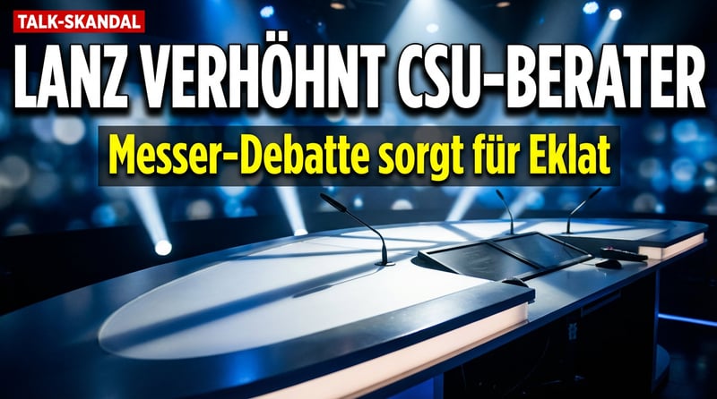 Lanz verspottet CSU-Mann: Wenn die Realität der Bürger auf die Arroganz der Eliten trifft