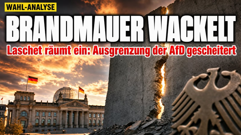 Laschet räumt ein: „Ausgrenzen ist gescheitert“ – Brandmauer wackelt