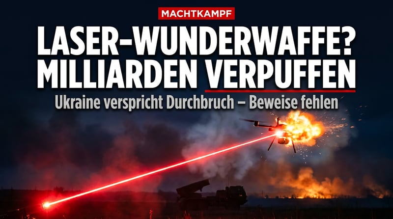 Laserwaffen als Wunderwaffe? Die Ukraine setzt auf Science-Fiction, während Milliarden verpuffen