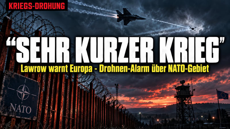 Lawrow droht Europa: „Der Krieg wäre sehr kurz“ – was dahintersteckt