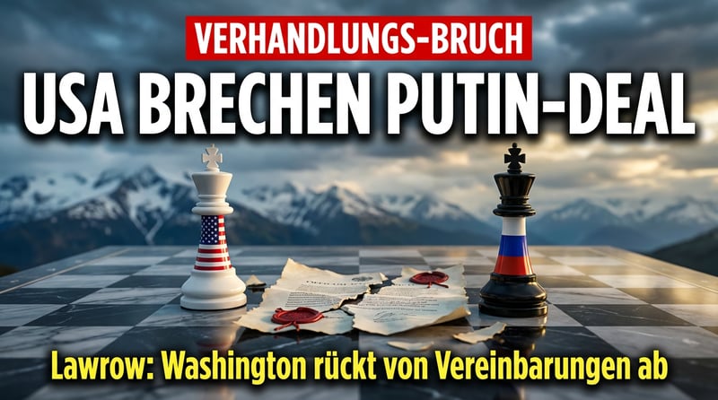 Lawrow entlarvt Washingtons Doppelspiel: USA brechen offenbar Zusagen bei Ukraine-Verhandlungen