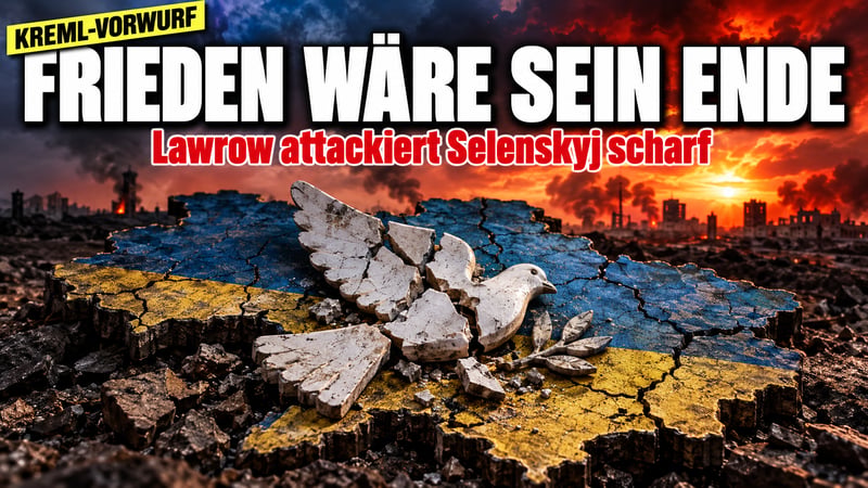 Lawrow giftet: Ein Friedensdeal wäre Selenskyjs Ende!