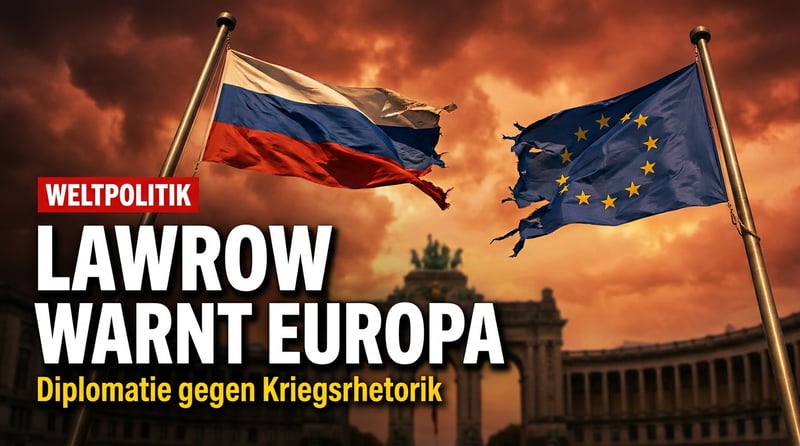 Lawrow zeigt, wie Diplomatie geht – während Europas Politiker in kriegstrunkener Selbstüberschätzung taumeln