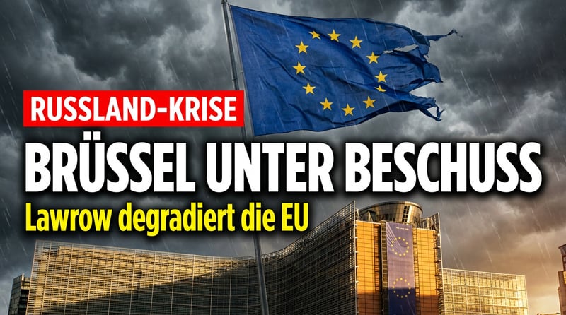 Lawrows Frontalangriff: Russland degradiert die EU zur „Konfliktpartei“ – und Brüssel windet sich