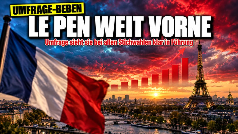Le Pen vor dem Élysée-Triumph? Umfrage-Beben erschüttert Paris!