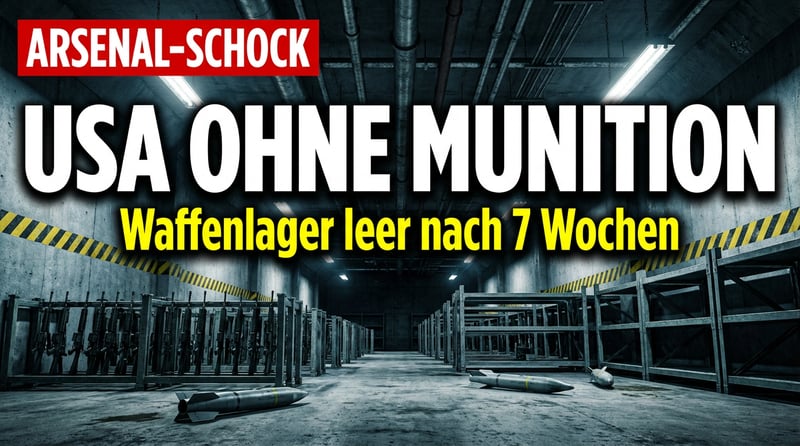 Leergefegte Arsenale: Wie der Irankrieg die militärische Supermacht USA entblößt hat