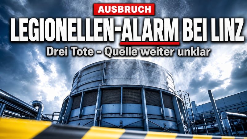 Legionellen-Alarm bei Linz: Drei Tote – und die Quelle bleibt unklar