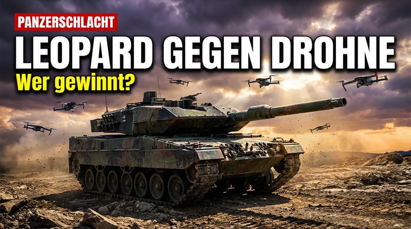 Leopard gegen Drohne: Der Kampf um die Zukunft der deutschen Panzerwaffe