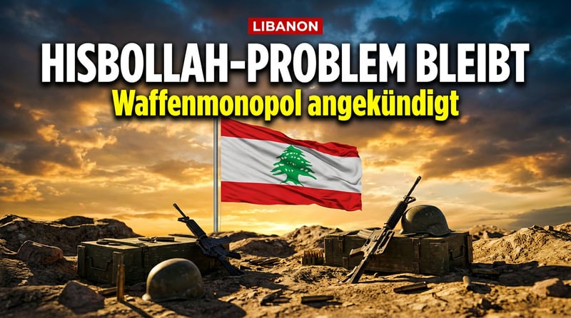 Libanon will Waffenmonopol beim Staat – doch Hisbollah bleibt das eigentliche Problem