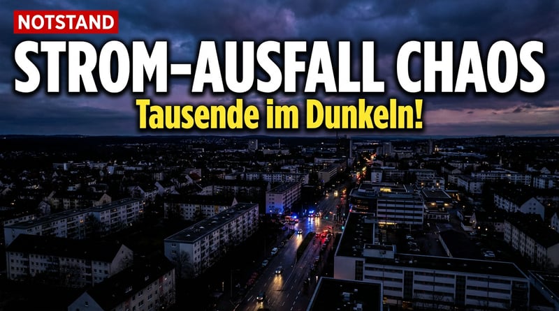 Lichter aus im Ländle: Großflächiger Stromausfall legt Teile Baden-Württembergs lahm