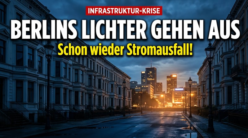 Lichter aus in Nikolassee: Berlins marode Infrastruktur offenbart sich erneut