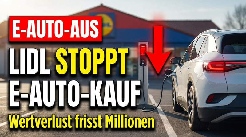 Lidl-Konzern zieht die Notbremse: Wenn selbst Deutschlands größter Händler die E-Auto-Rechnung nicht mehr aufgeht