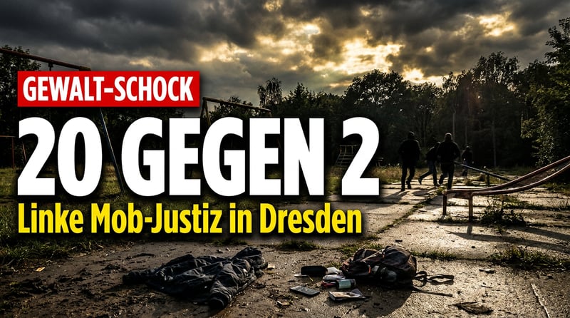 Linke Schlägertruppe in Dresden: 20 gegen 2 – wenn der Mob seine eigene Justiz vollstreckt