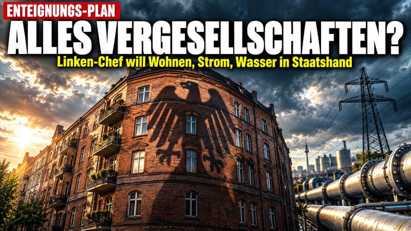 Linken-Chef Pantisano: Wohnen, Strom, Wasser – alles in Staatshand?