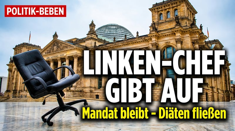 Linken-Chef van Aken wirft das Handtuch – Gesundheit als Rückzugsgrund
