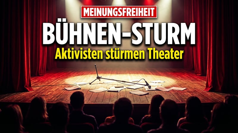 Linksextreme Bühnenstürmer: Wie der Mob Alice Schwarzer zum Schweigen bringen wollte