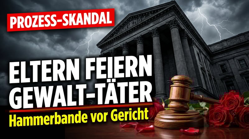 Linksextreme Hammerbande vor Gericht: Eltern feiern mutmaßliche Gewalttäter wie Helden