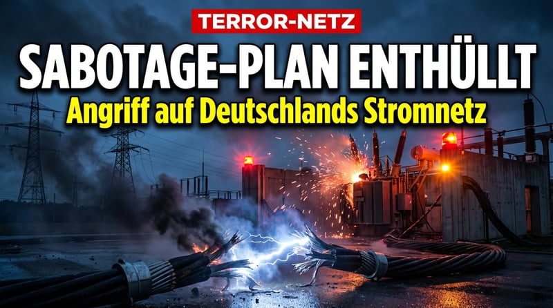 Linksextreme Terroristen planen systematische Sabotage der deutschen Infrastruktur