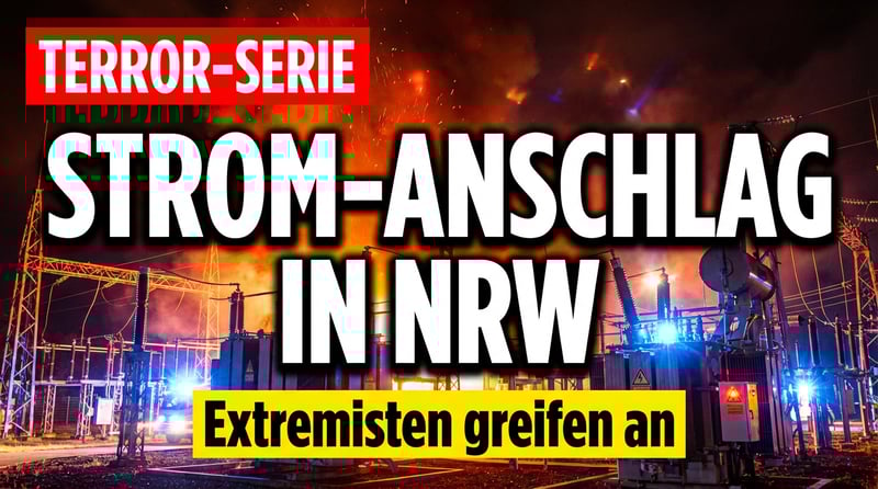 Linksextreme Terrorserie: Nach Berlin nun auch Anschlag auf Stromnetz in Erkrath