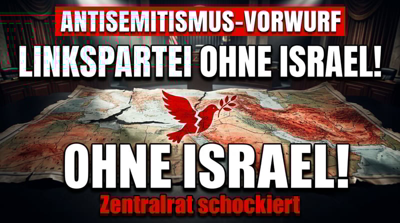 Linksjugend Schleswig-Holstein erklärt sich offiziell zu „antizionistisch" – Karte ohne Israel sorgt für Empörung