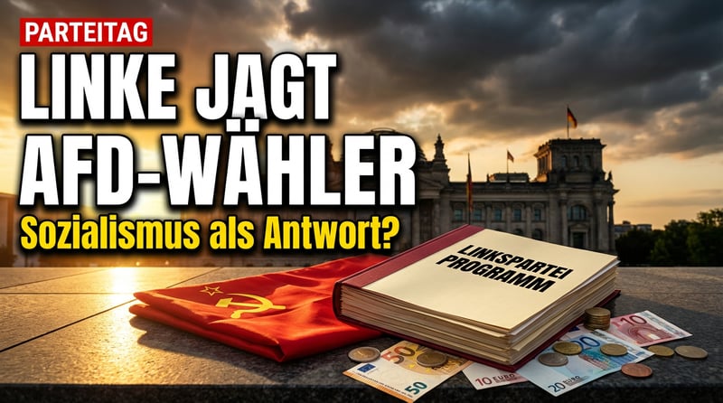 Linkspartei träumt vom sozialistischen Comeback – und will ausgerechnet AfD-Wähler ködern