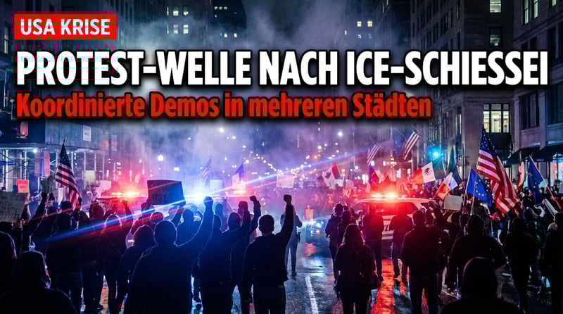 Linksradikale Protestmaschinerie läuft auf Hochtouren: Koordinierte Demonstrationen nach ICE-Schießerei in Minneapolis