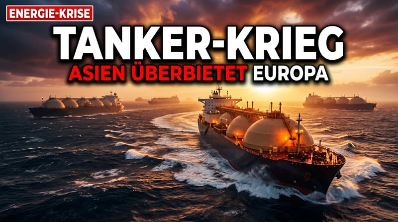 LNG-Krieg um Tanker: Asien überbietet Europa – Brüssels Energiestrategie zerbröselt