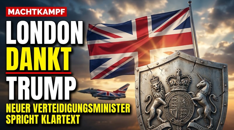Londons Kniefall vor der Realität: Neuer Verteidigungsminister dankt Trump für den Weckruf