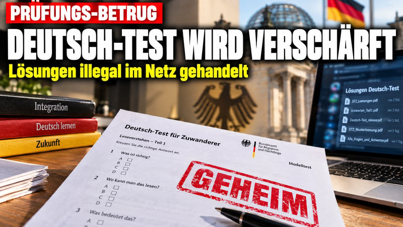 Lösungen aus dem Netz: Dobrindt macht Ernst beim Deutsch-Test!