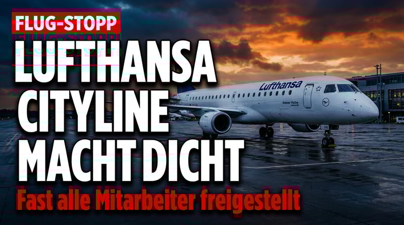 Lufthansa kapituliert: Regionaltochter CityLine wird dichtgemacht