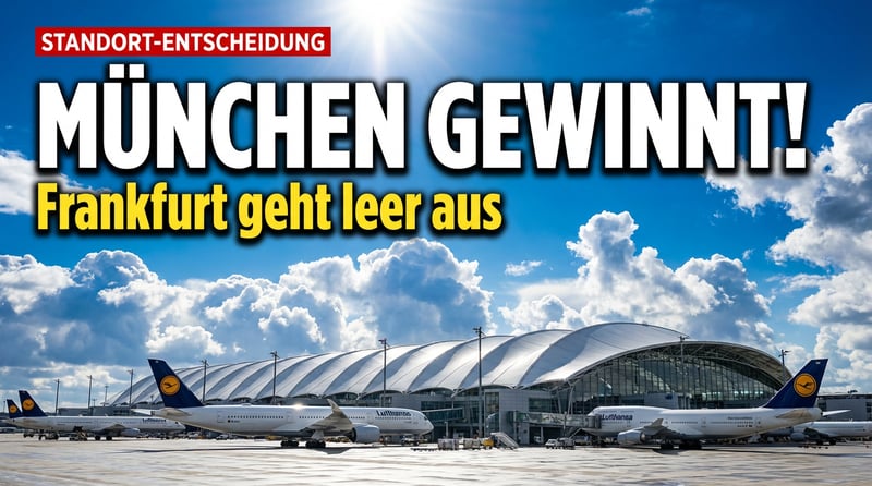 Lufthansa setzt auf München – Frankfurt schaut in die Röhre