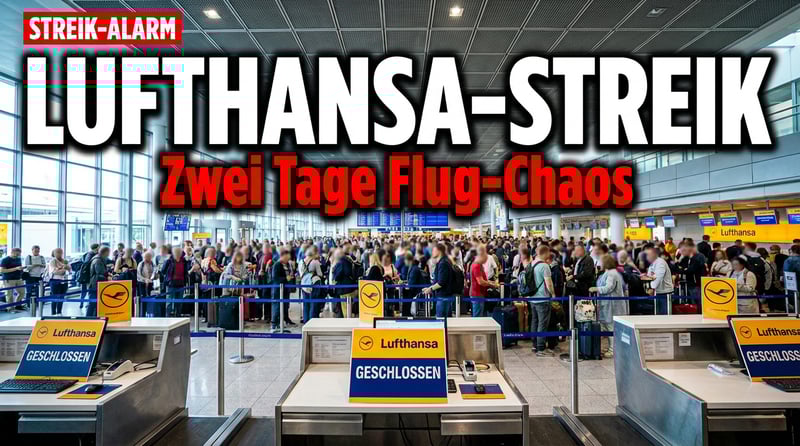 Lufthansa vor erneutem Streik-Chaos: UFO ruft Kabinenpersonal zu zweitägigem Ausstand auf