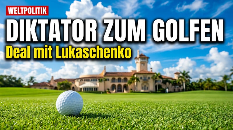 Lukaschenko und Trump: Wenn Diktatoren zum Golfen eingeladen werden