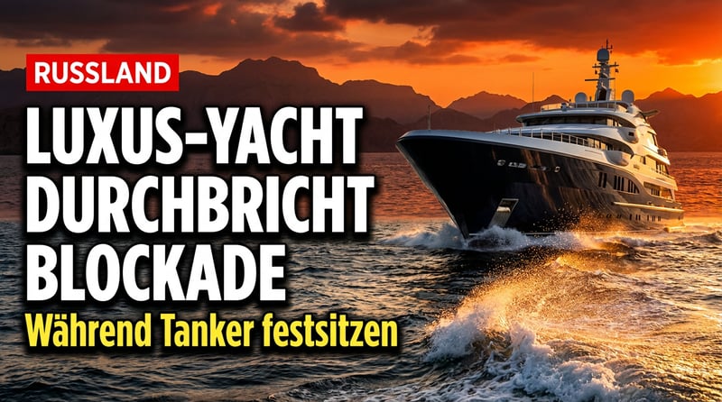 Luxusyacht trotzt der Blockade: Russischer Oligarch passiert mühelos die Straße von Hormus