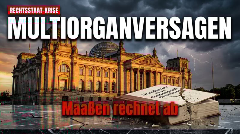 Maaßen rechnet mit Corona-Politik ab: „Multiorganversagen" des deutschen Rechtsstaats