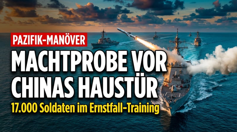 Machtdemonstration im Pazifik: USA und Verbündete proben den Ernstfall vor Chinas Haustür