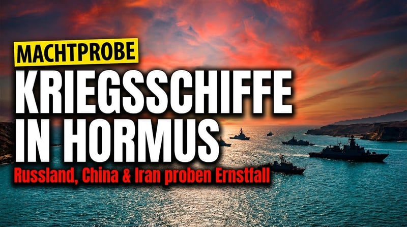 Machtdemonstration in der Straße von Hormus: Russland, China und Iran proben den Ernstfall