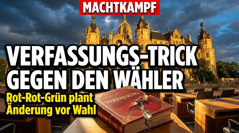 Machterhalt per Verfassungstrick: Wie Rot-Rot-Grün in Mecklenburg-Vorpommern den Wählerwillen aushebeln will