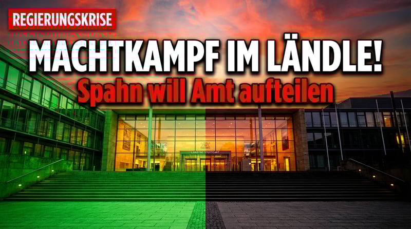 Machtkampf im Ländle: Spahn will Ministerpräsidenten-Amt aufteilen – Özdemir erteilt Absage