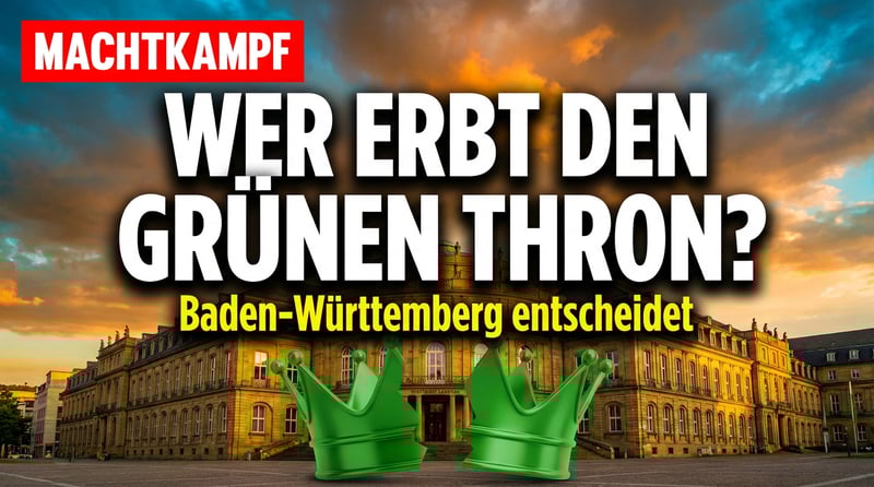 Machtkampf im Ländle: Wer erbt Kretschmanns grünen Thron?