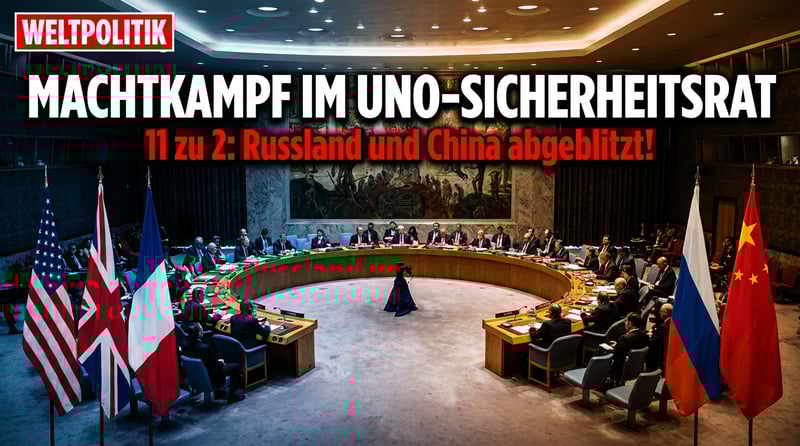 Machtkampf im UN-Sicherheitsrat: USA und Verbündete gegen Russland und China im Streit um Irans Atomprogramm