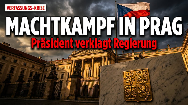 Machtkampf in Prag: Wenn der Präsident vor Gericht ziehen muss, um sein Land zu vertreten