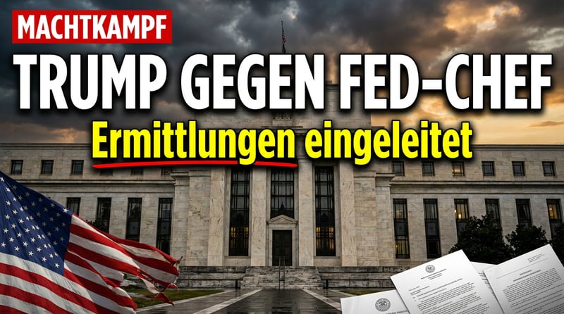 Machtkampf in Washington: Trump lässt gegen Fed-Chef Powell ermitteln